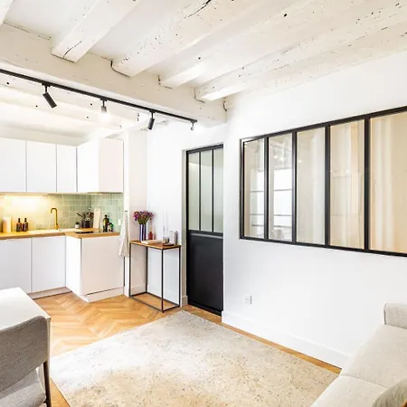 Guestready - Wabi-sabi Minimal In Marais Paris